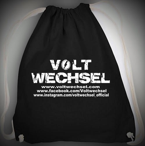 Voltwechsel - Logo, Gymbag