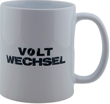Voltwechsel - Logo, Tasse